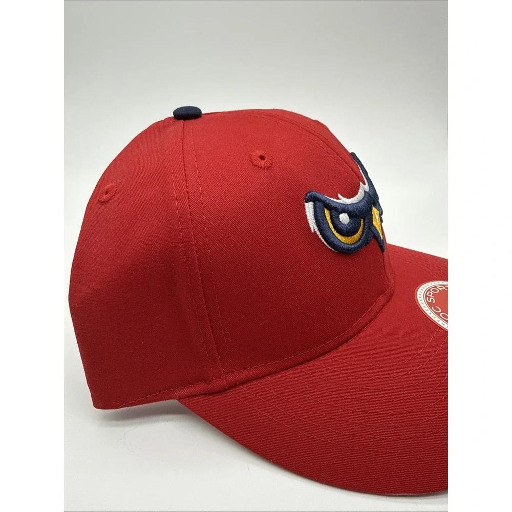 OC Sports Orem Owlz Minor League Baseball Cap Youth Red MiLB Hat